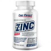 Заказать Be First Zinc 25мг 120 капс