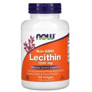Заказать NOW Sunflower Lecithin 1200 мг 100 жел капс