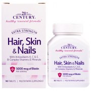 Заказать 21st Century Hair Skin & Nails Extra Strength 90 таб