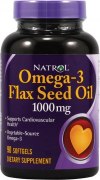 Заказать Natrol FlaxSeed Oil 1000 мг 90 жел