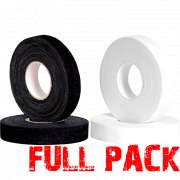 Заказать Rocktape Кинезио Тейп классик (черный, белое лого)